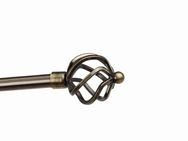 Garniže 16mm - jednoradové - SPIRAL - antik 8