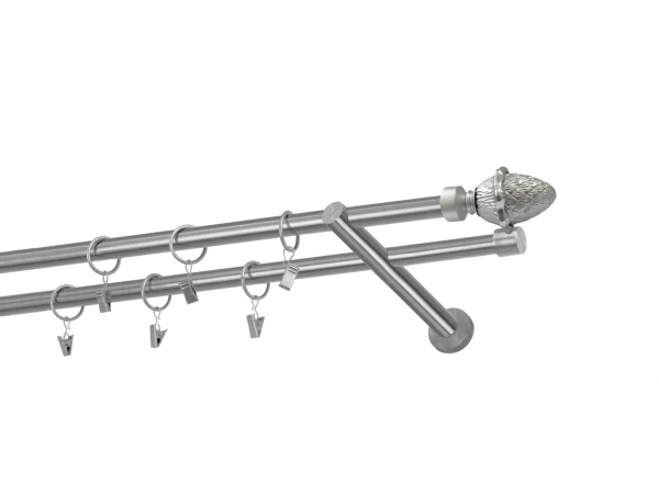 Garnýže 16x16mm - dvouřadá - ŽALUD - satin