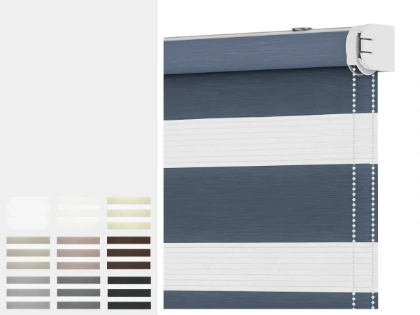 Rolety SOLID M - den a noc - látka IBIZA
