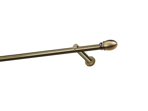 Garniža 19mm - drážková tyč - 1rad - BELUNO - antik 1