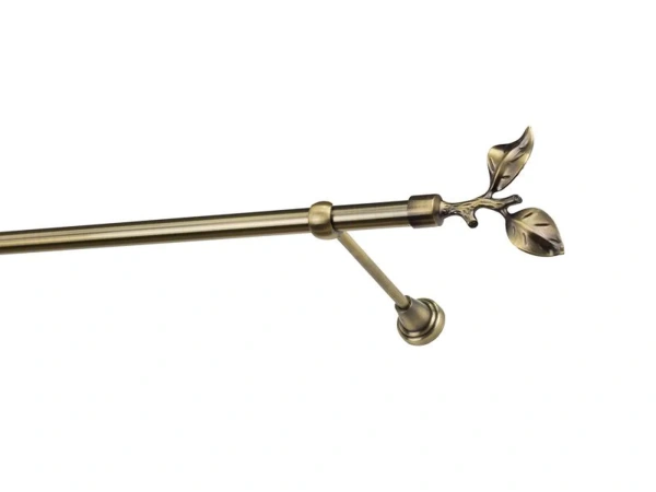 Garniže 19mm - jednoradové - LIST ROSE - antik 2