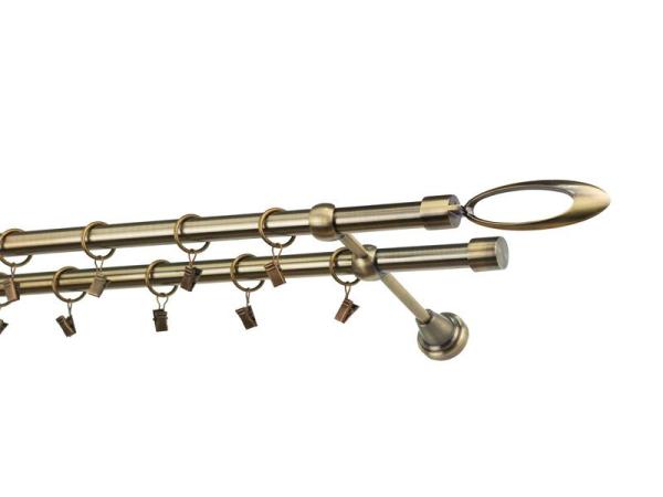 Garnýže 19x19mm - dvouřadá - VENEZIA - antik