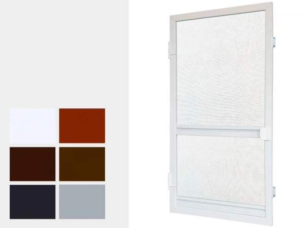 Sítě proti hmyzu na DVEŘE - pantové - běžné odstíny