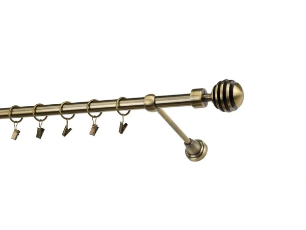 Garniže 19mm - jednoradové - VERONA - antik