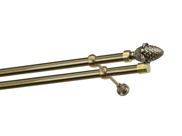 Garnýže 25x25mm - dvouřadá - ŽALUD - antik 1