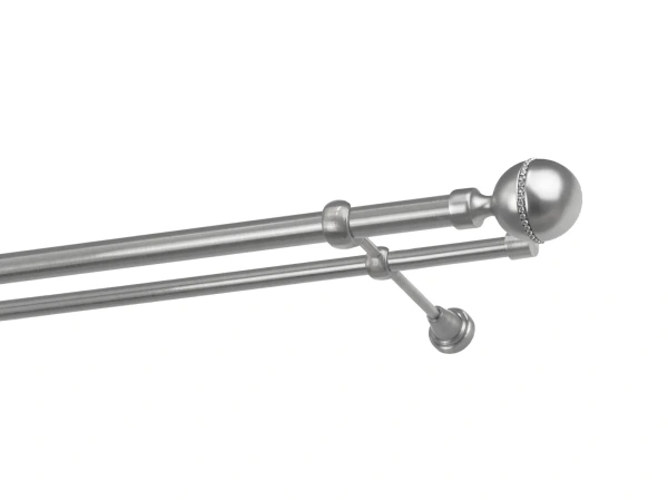 Garnýže 25x16mm - dvouřadá - KALISTO CRYSTAL - satin 1