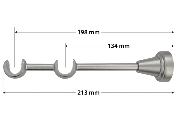 Garnýže 19x19mm - dvouřadá - RIMINY - satin 4