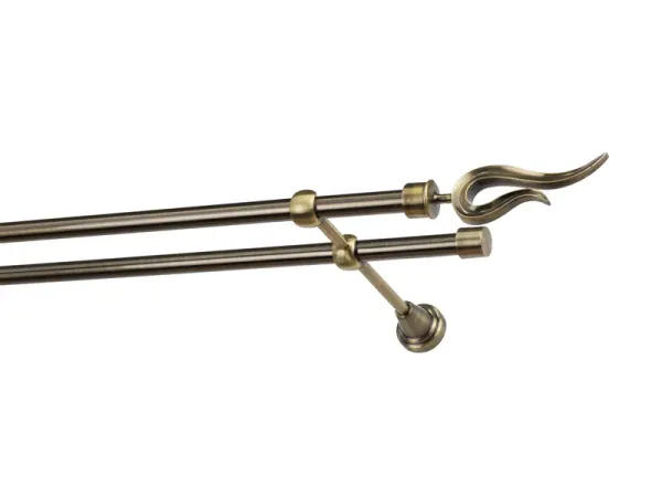 Garniže 16x16mm - dvojradové - VIOLO - antik 1