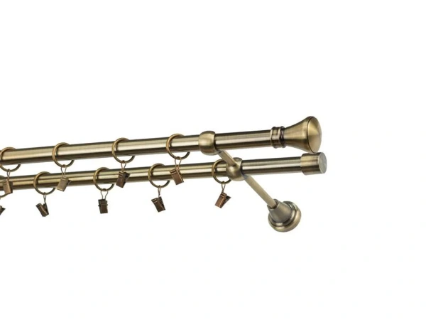 Garnýže 19x19mm - dvouřadá - KOLOSEO - antik