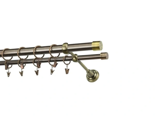 Garnýže 25x16mm - dvouřadá - PULLO - antik