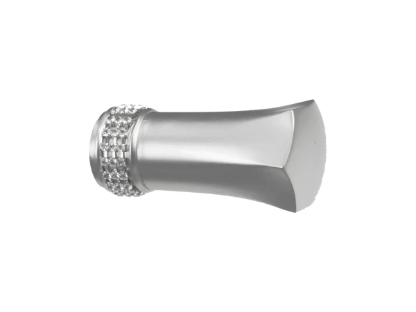 Garnýže 25mm - jednořadá - PLUTON CRYSTAL - satin 2