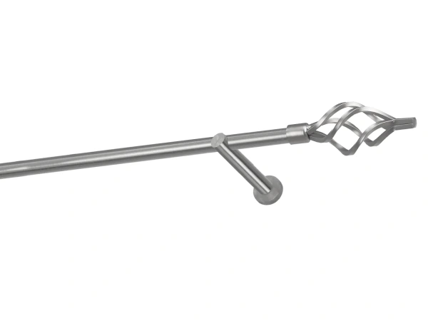 Garnýže 19mm - jednořadá - KOULE AZUR - satin 1