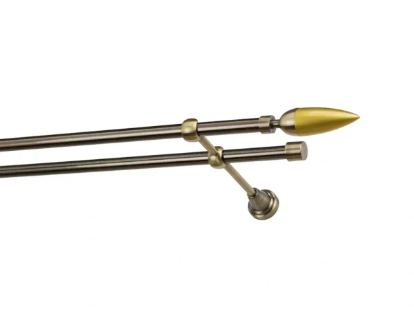 Garniže 16x16mm - dvojradové - LINEA - antik 2