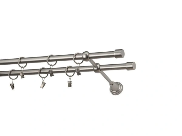 Garniže 16x16mm - dvojradové - PULLO - satin