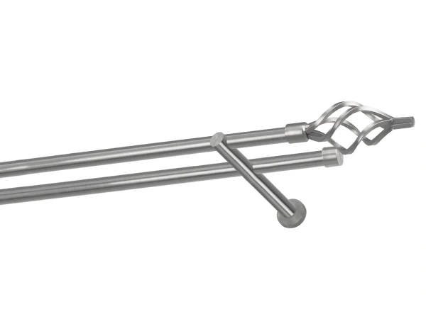 Garnýže 19x19mm - dvouřadá - KOULE AZUR - satin 1