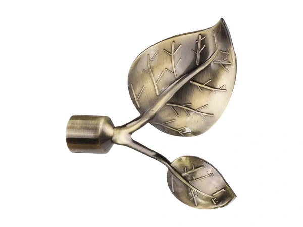 Garnýže 16mm - jednořadá - LIST VELIKÝ - antik 2