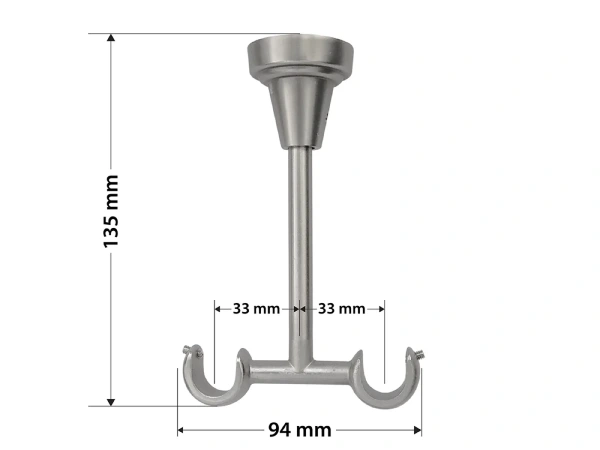 Garnýže 16x16mm - dvouřadá - LINEA - satin 5