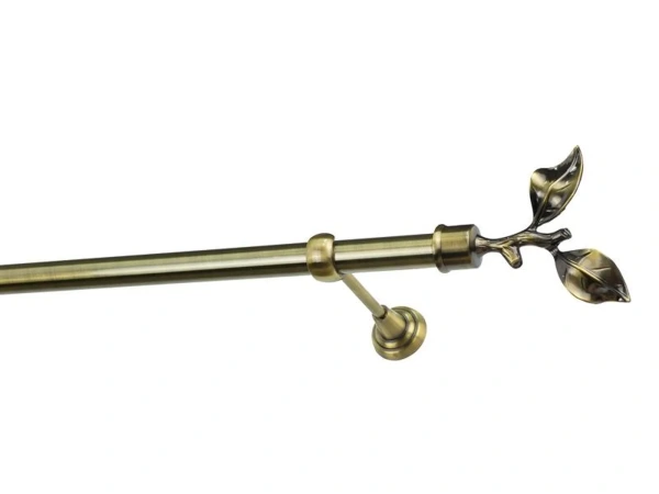 Garnýže 25mm - jednořadá - LIST ROSE - antik 2