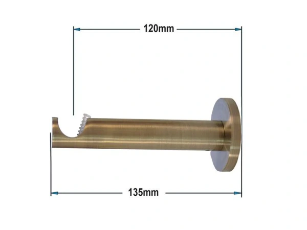 Garniže 19mm - jednoradové - LIST VEĽKÝ - antik 6