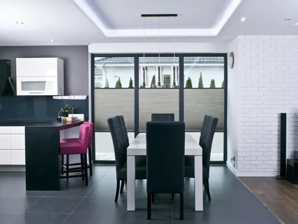 Plissé rolety LUX - látka BLACKOUT (zatemňující) 3