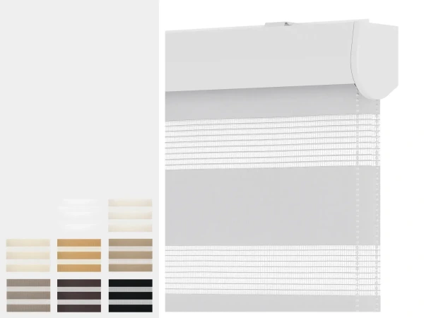 Rolety NOBLE - den a noc - látka MIAMI