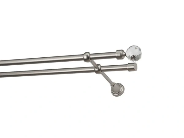 Garniže 16x16mm - dvojradové - GUĽA CRYSTAL - satin 2