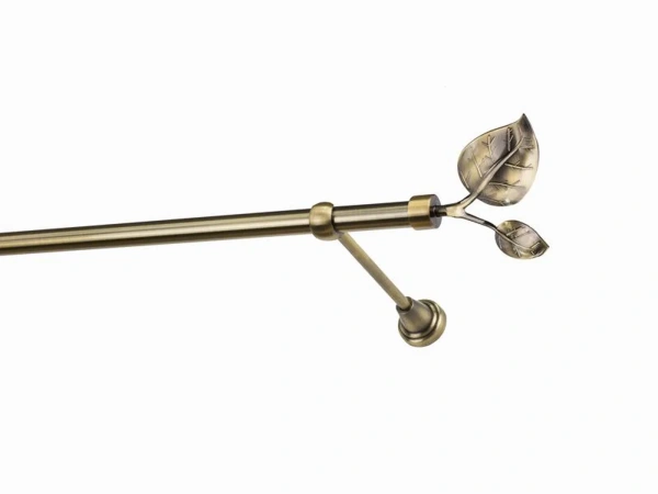 Garniže 19mm - jednoradové - LIST VEĽKÝ - antik 2