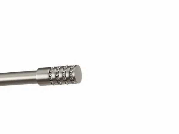Garnýže 16x16mm - dvouřadá - CYLINDR CRYSTAL - satin 5