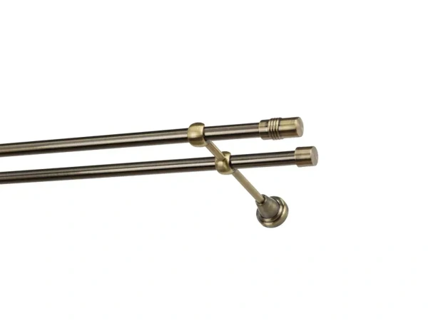 Garniže 16x16mm - dvojradové - CYLINDER - antik 2