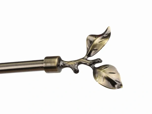 Garnýže 19x19mm - dvouřadá - LIST ROSE - antik 10