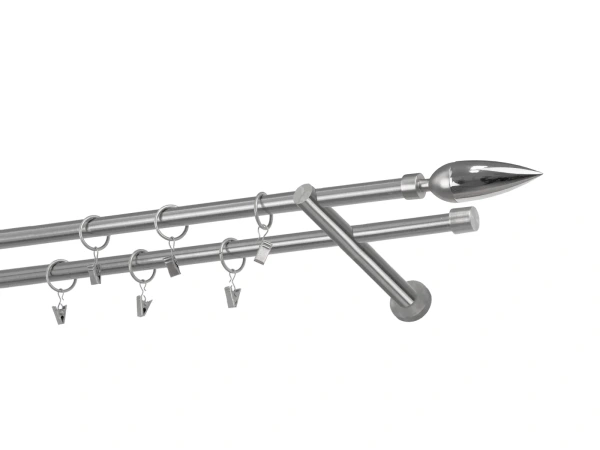 Garnýže 16x16mm - dvouřadá - LINEA - satin