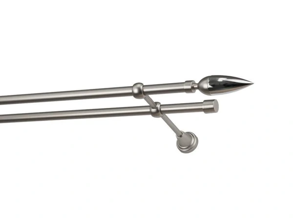 Garniže 16x16mm - dvojradové - LINEA - satin 2