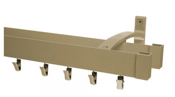 Garnýže MODERN dvouřadá - na stěnu - odstín PATINA