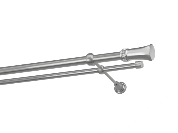 Garnýže 25x16mm - dvouřadá - PLUTON CRYSTAL - satin 1