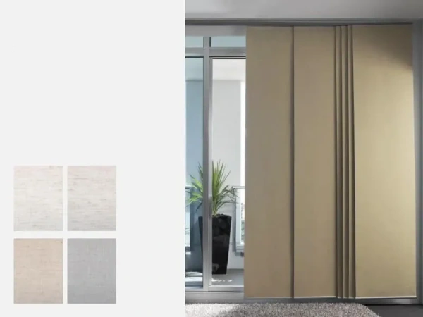 Japonské stěny -  látka SAHARA