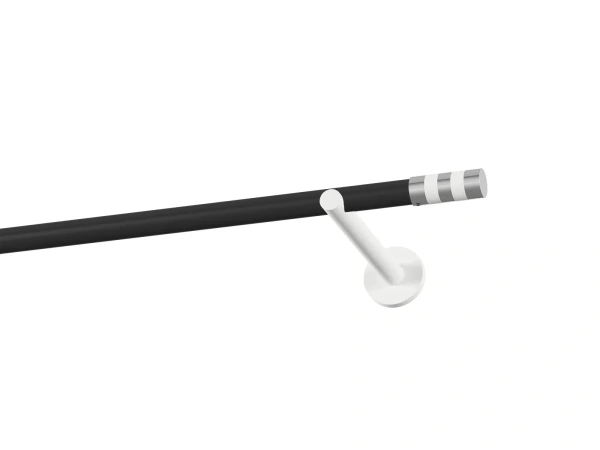 Garnýž 19mm obyčejná tyč - 1řada - VALEC - černo bílá 1