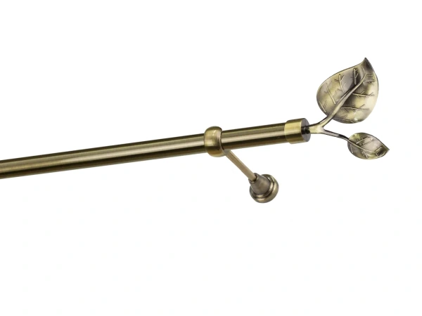 Garnýže 25mm - jednořadá - LIST VELIKÝ - antik 1