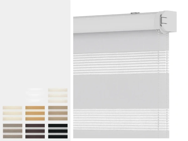 Rolety SOLID M - den a noc - látka MIAMI