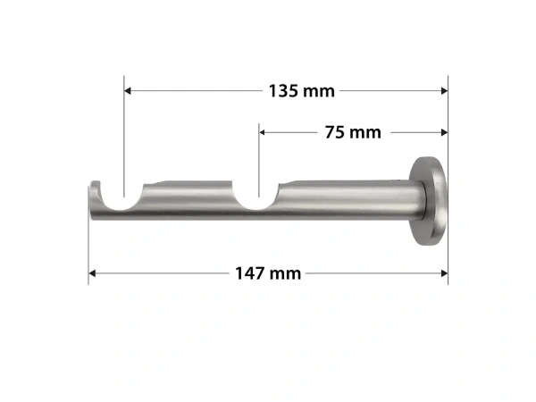 Garnýže 19x19mm - dvouřadá - SPIRAL - satin 3