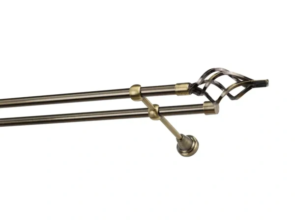 Garniže 16x16mm - dvojradové - GUĽA AZUR - antik 2