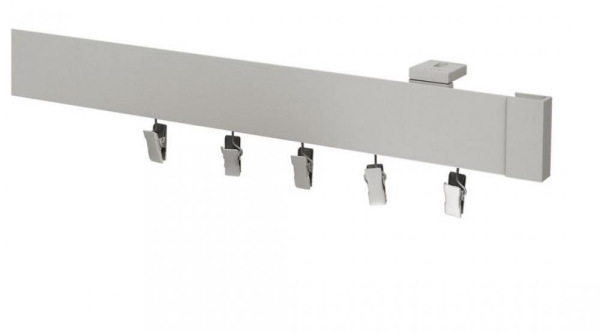 Garnýže MODERN jednořadá - do stropu - odstín INOX