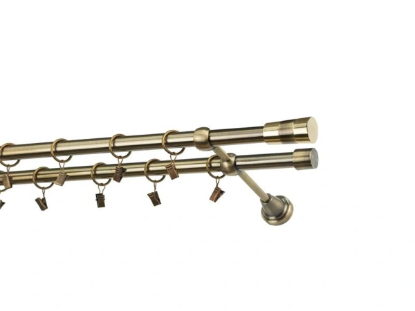 Garnýže 19x19mm - dvouřadá - VOLEO - antik