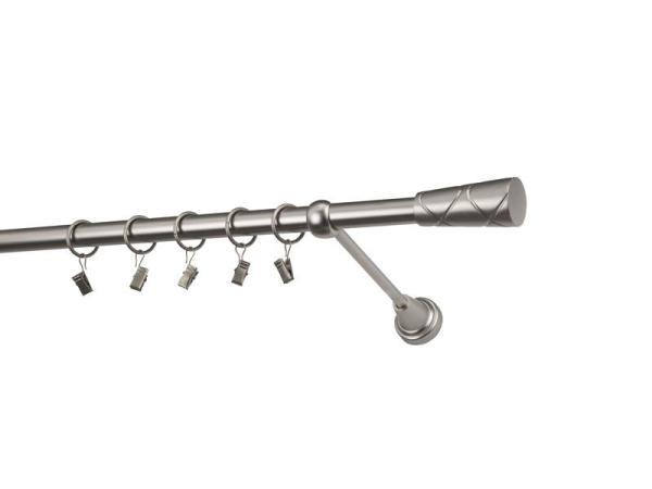Garnýže 19mm - jednořadá - TRAPEZIUM - satin