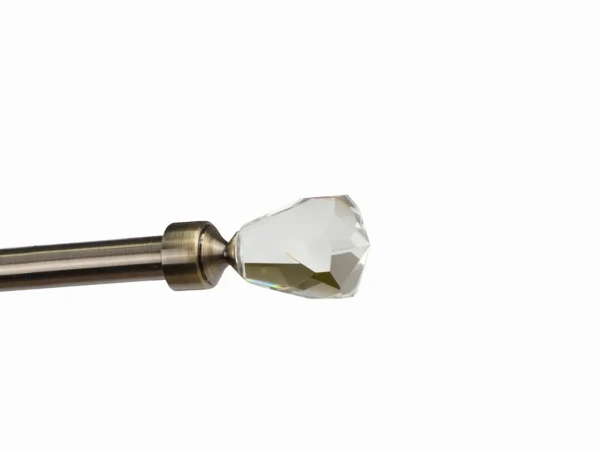 Garniže 19mm - jednoradové - CRYSTAL CONE - antik 8