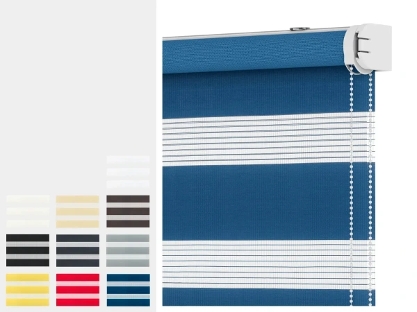 Rolety SOLID M - den a noc -  látka ZAKYNTHOS