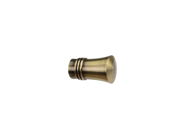 Garniža 19x19mm - drážková tyč - 2rady - CAPRI - antik 2