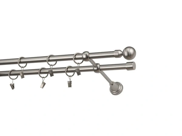 Garniže 16x16mm - dvojradové - PAOLA - satin