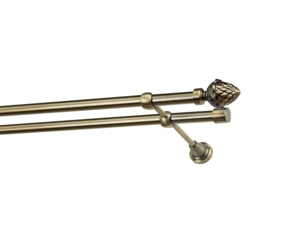 Garnýže 19x19mm - dvouřadá - ŽALUD - antik 2