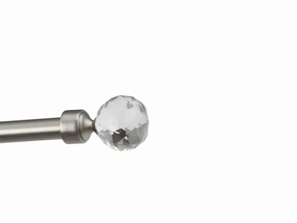 Garnýže 25x16mm - dvouřadá - KOULE CRYSTAL - satin 4