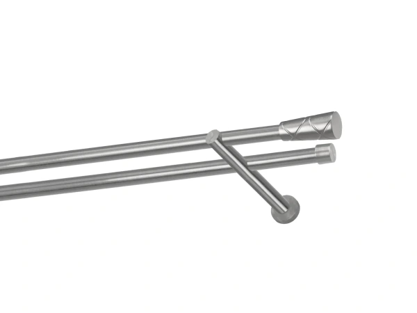 Garnýže 19x19mm - dvouřadá - TRAPEZIUM - satin 1